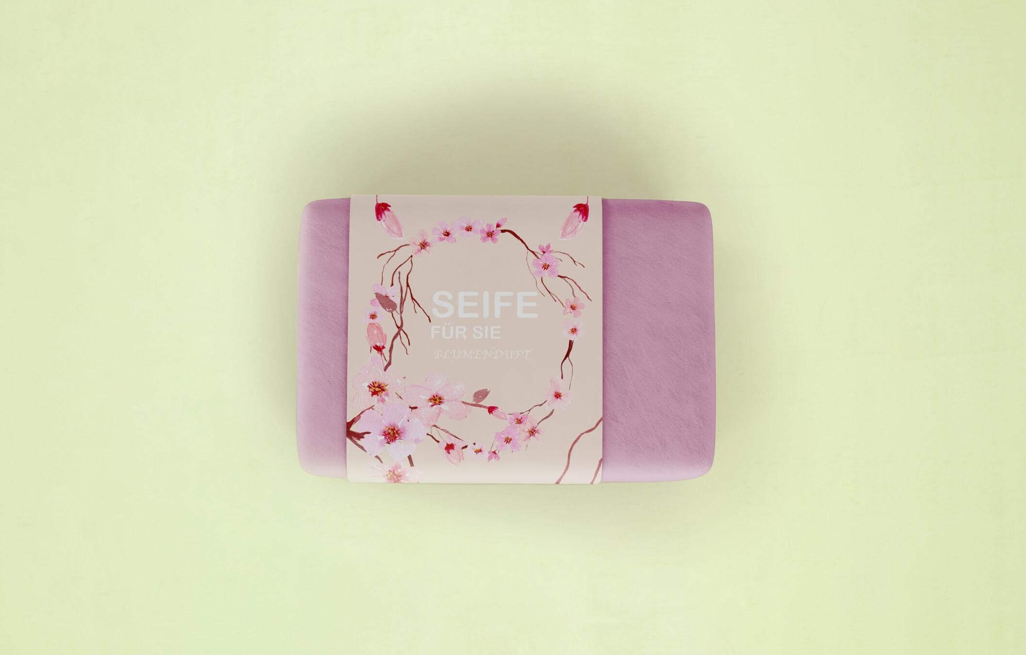 Seifenverpackung Banderole